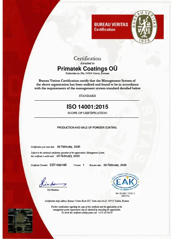 ISO 14001:2015